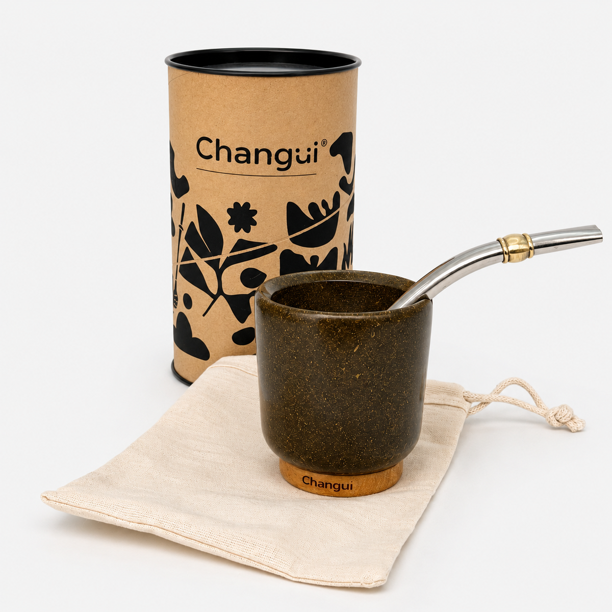 Mate Changüí Original – Hecho con yerba reciclada 🧉