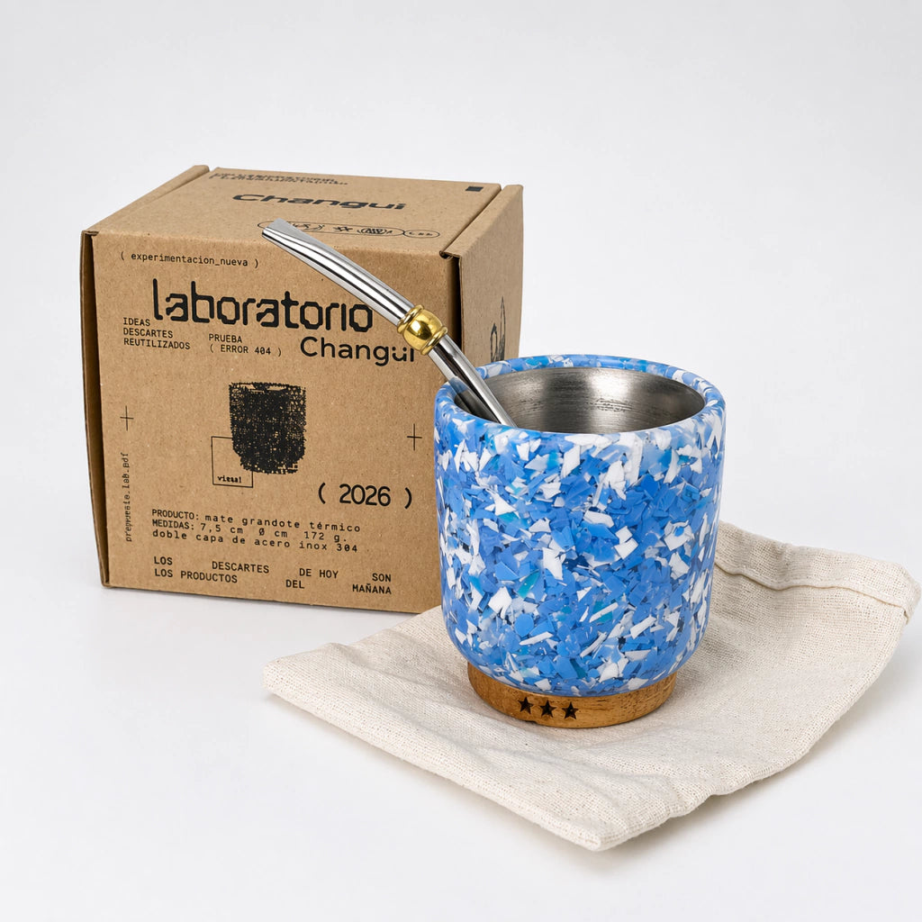 LAB #02 - Mate de plástico reciclado - Argentina "El Suplente"